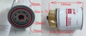 Фильтр топливный Размер: 1-14/108mm*160mm 54S1043 FS36231 FS36215 53C0576