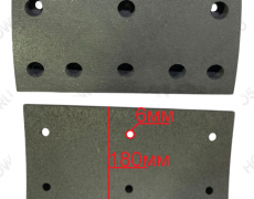 Накладка тормозная задняя (14 отверстий VOLVO) Креатек CK6116 3095177