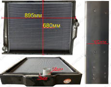 Радиатор охлаждения DONGFENG ДОНГФЕНГ 542605 1301Z24-010/XRR-2605 PA