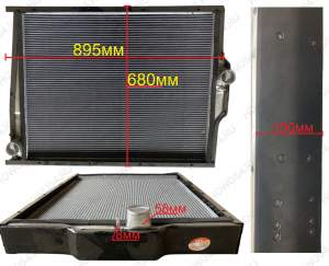 Радиатор охлаждения DONGFENG ДОНГФЕНГ 542605 1301Z24-010/XRR-2605 PA