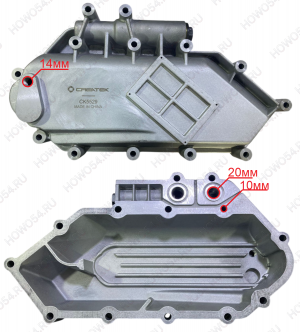 Крышка теплообменника SINOTRUK D12 Креатек CK5529 VG1246070004