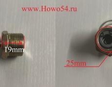 Клапан воздушный ручного сброса давления рессивера (спускной кран) (5407043) WG9000360115