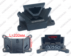 Подушка двигателя задняя HOWO T5G ХОВО Т5Г 540352 WG9925590350