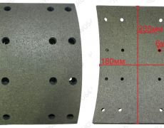 Накладка тормозная задняя (16 отверстий SCANIA) Креатек CK6130 1535248