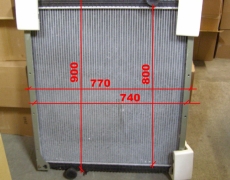 Радиатор охлаждающей жидкости WD615.47