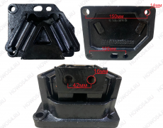 Подушка двигателя SHAANXI M3000 передняя левая (нов модель) Креатек CK4618 DZ95259590167