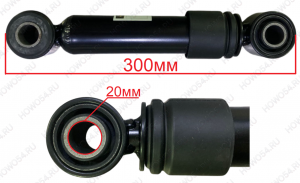 Амортизатор кабины SHAANXI F3000/X3000 ШАНКСИ ШАКМАН задний поперечный Креатек CK3916 DZ13241440080