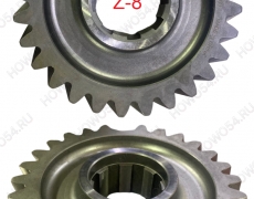 Шестерня ведомая SINOTRUK HC16 среднего моста Z=28 Креатек CK5269 JM9014320137