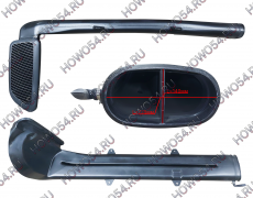 Воздухозаборник (пластик) SHACMAN SHAANXI X6000 ШАКМАН ШАНКСИ Х6000 542200 DZ9Х259190200