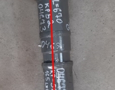 Вал карданный  HOWO межосевой 660 мм фланец-165 крестовина-52 отв. 4(5404673) WG9014310125W/191111079639