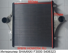 Интеркулер SHAANXI F3000 5406323