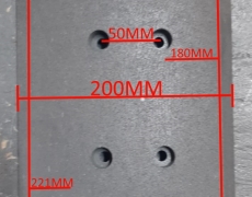 Накладка тормозная задняя верхняя F3000 (8отв) Креатек  CK8109  CK-DZ9112340062 