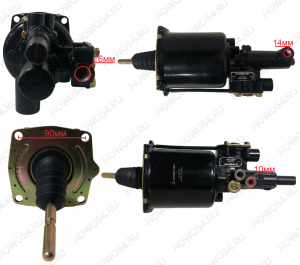 ПГУ Shacman X6000 Креатек CK4973 DZ93189230203