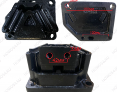 Подушка двигателя SHAANXI M3000 передняя правая (нов модель) Креатек CK4619 DZ95259590168