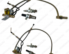 Клапан электромагнитный подогрева воздушного коллектора (в сборе магистраль) 541952 61200090163