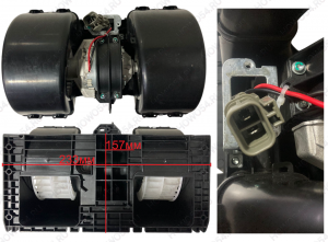 Мотор отопителя SITRAK C7H MAX СИТРАК 541311 712W61942-1311