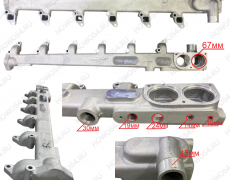 Труба подачи антифриза в ГБЦ WP10 (4 клапана) 546096 612640060196