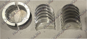 Вкладыши коренные SHANGCHAI D9 с Полукольцами	5410162 D02A-110-40a/112-40/111-40+B