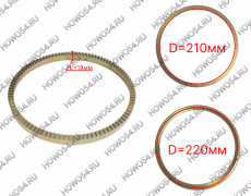 Кольцо ABS задней ступицы SHACMAN SHAANXI X3000 ШАКМАН ШАНКСИ Х3000 54123 DZ9112340008