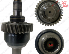 Дифференциал межосевой сред. моста MCP16 в сборе HOWO/SITRAK T5G/C7H для редуктора 712-35600-6393 540611 810W35606-0011