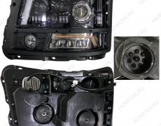 Фара передняя левая F3000 LED L HUAFUXING NEW 543189 DZ93189723010/B
