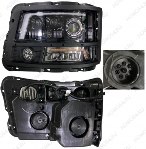 Фара передняя левая F3000 LED L HUAFUXING NEW 543189 DZ93189723010/B