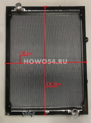 Радиатор охлаждения SHAANXI X3000 (750мм*1000мм*60) 5424263 DZ95259532217