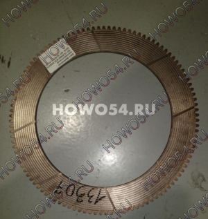 Диск фрикциона промежуточный 16Y-16-02000 КПП SHANTUI SD16 	5413307	16Y-16-02000