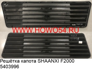 Решётка капота SHAANXI F2000 (5403996) DZ1642110060