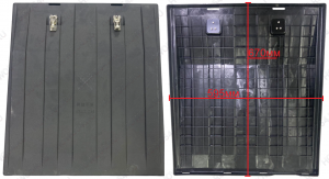 Крышка батарейного отсека Shacman X6000 ШАНКСИ ШАКМАН 549710 DZ9X259760610