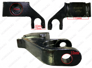 Кронштейн передней рессоры правый SITRAK C7H Креатек CK3880 WG9925522138