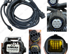 Жгут проводов переднего освещения SITRAK C7H (светодиодные фары,пласт бампер) 547782 AZ962277000282