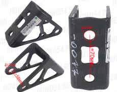 Кронштейн амортизатора кабины нижний SITRAK C7H MAX СИТРАК С7Н МАКС 540077 810W41701-0077