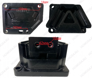 Подушка двигателя SHAANXI M3000 Креатек CK4626 DZ95259590115