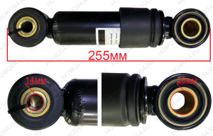 Амортизатор кабины SHAANXI M3000 задний поперечный Креатек  CK3017 DZ15221443020